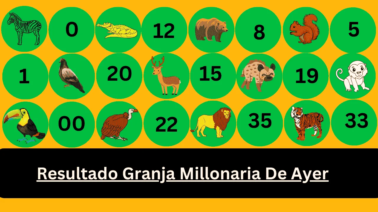 Resultado Granja Millonaria De Ayer