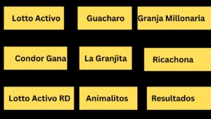 Resultados de los animalitos